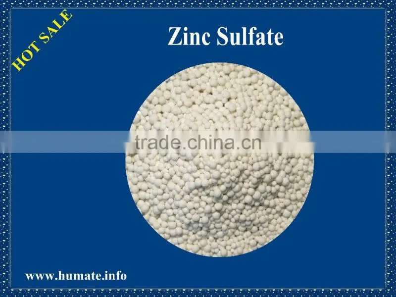 Manufactures supply agricultral grade fertilizer Zinc Sulphate price