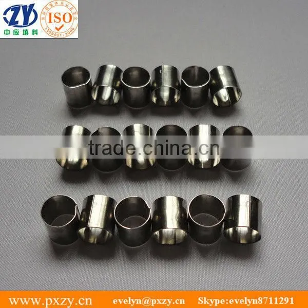Metallic Raschig Ring Tower Packing Media 10x10x0.3mm
