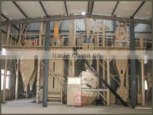 Hot sale Automatic Animal Feed Pellet Production Line