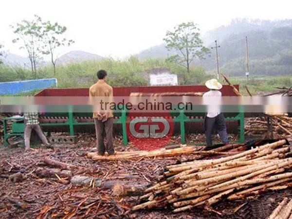 Wood veneer peeling machine with good quality