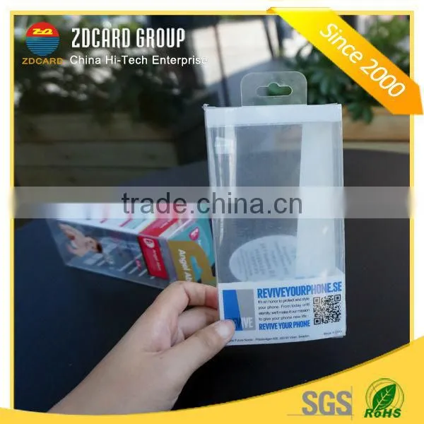 Custom Crystal Clear Plastic Packaging for Smart Phone Case