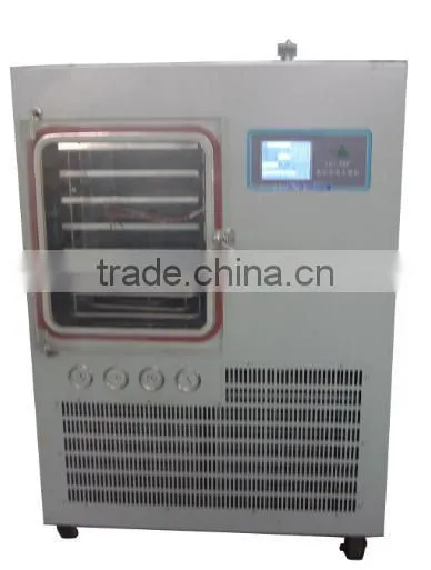 TPV-50F silicon oil heating lyophilizer equipment For food fruit (0.7 square meter,drying curve display)