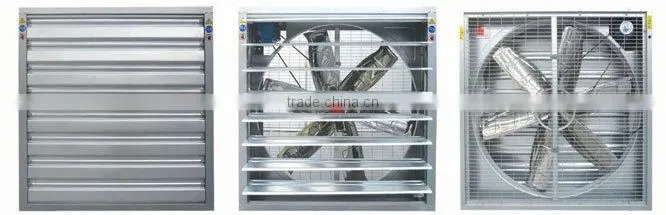 Poultry House Drop Hammer Type Exhaust Fan 50inch