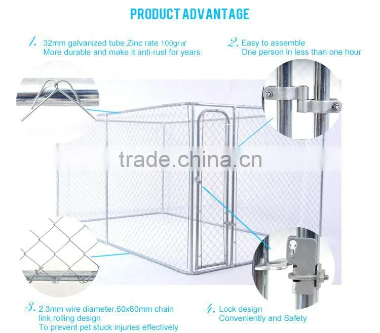 wholesale 2015 new heavy duty pen run for dog
