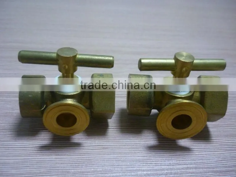 direct manufacturer brass three-way pressure gauge cock
