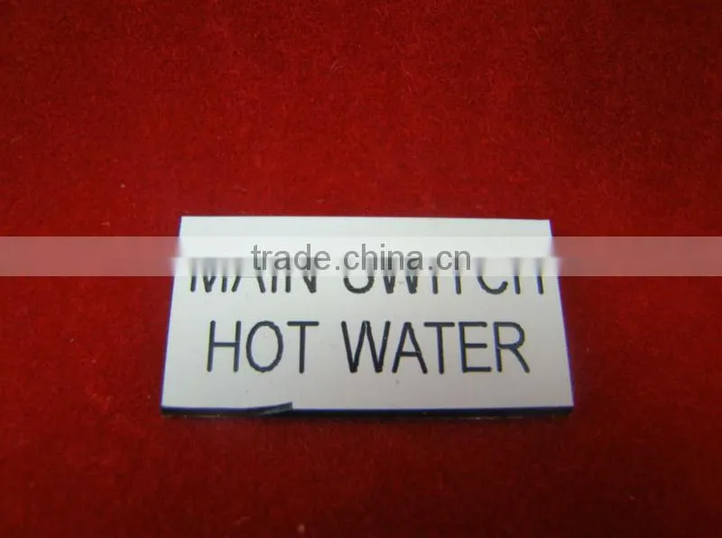 engraved ABS Tag