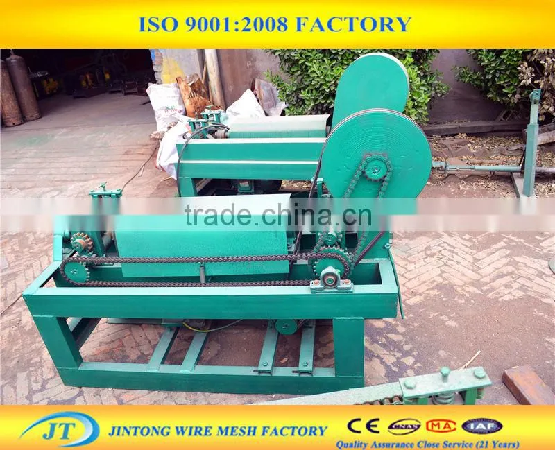 4-12mm straightener and cutter/ steel wire straightening and cutting machine