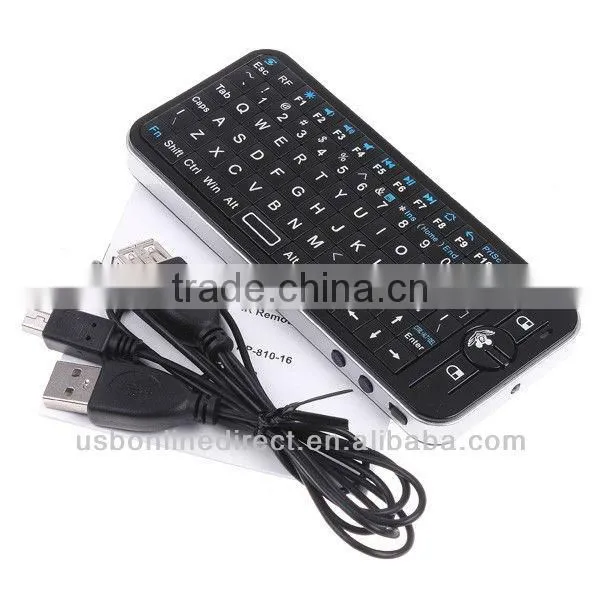 Wholesale iPazzPort 2.4GHz Mini Wireless Fly Air Mouse Keyboard with IR Remote