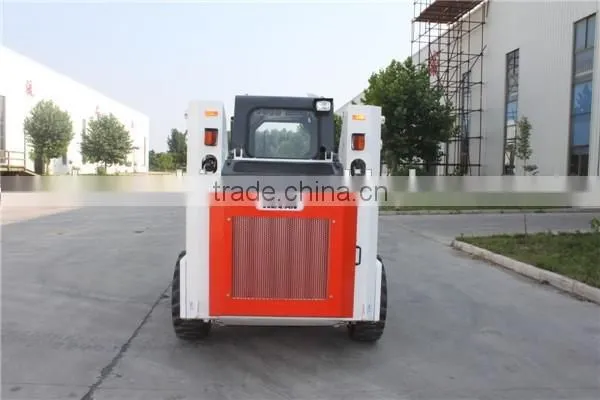 60hp Mini Skid Loader Price 800kg China Brand WECAN 800F Skid Steer Attachments