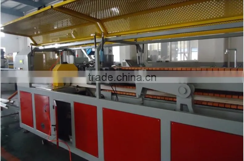 WPC pvc profile extrusion line/wpc pvc plastic door frame extrusion price