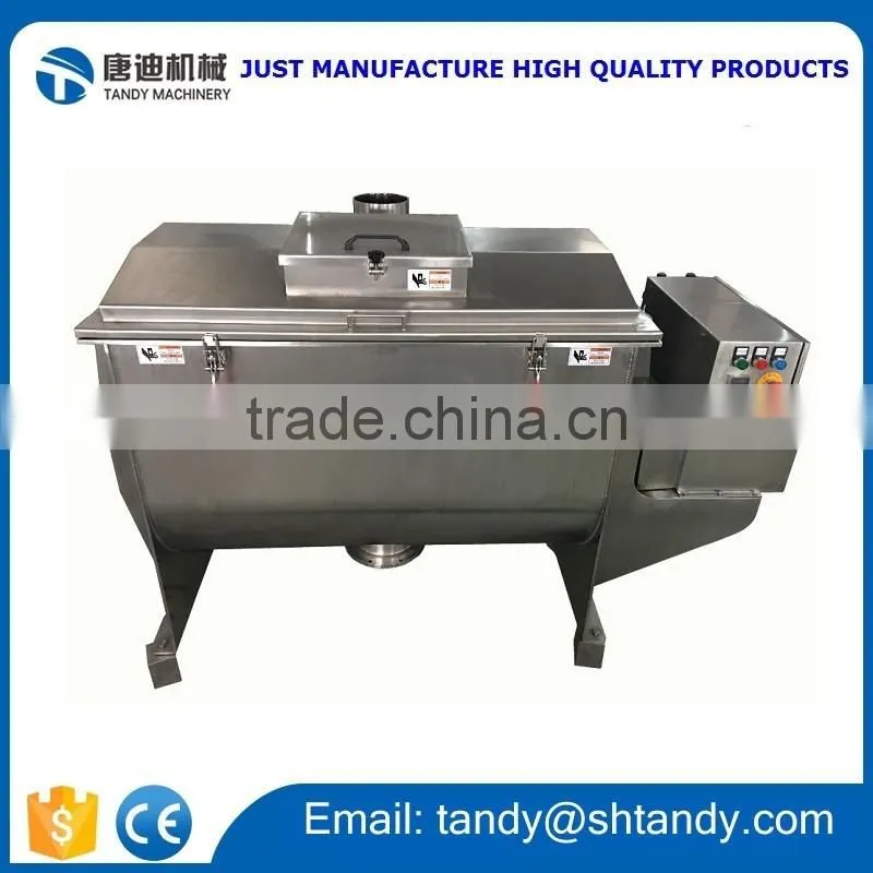 Stainless steel chemical industry horizontal ribbon mixer