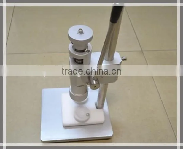 Hand operated perfume capping machine,15mm/18mm/21mm