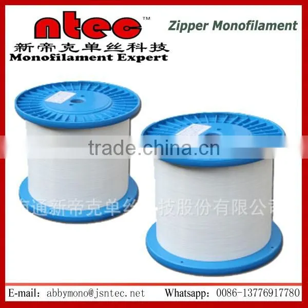 AA Grade Zipper monofilament white black color