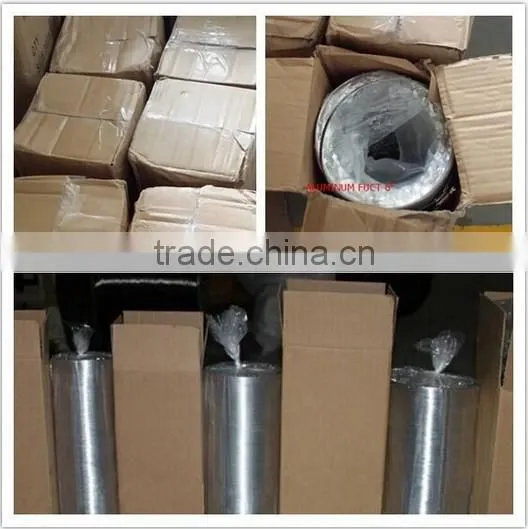 hydroponics aluminium grow room ventilation air duct/ flexible insulated duct/ 4 inch ventilation duct