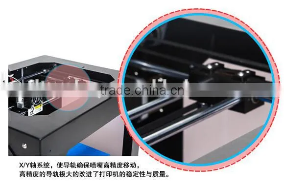 2015 Newest Mini 3d Printer High Precisions industrial metal frame 3 d printers