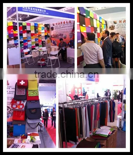 beatiful laser cut ecco-friendly wool felt table cloth