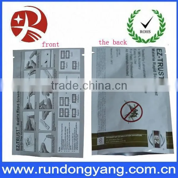 moistureproof plastic bags packaging with food bag