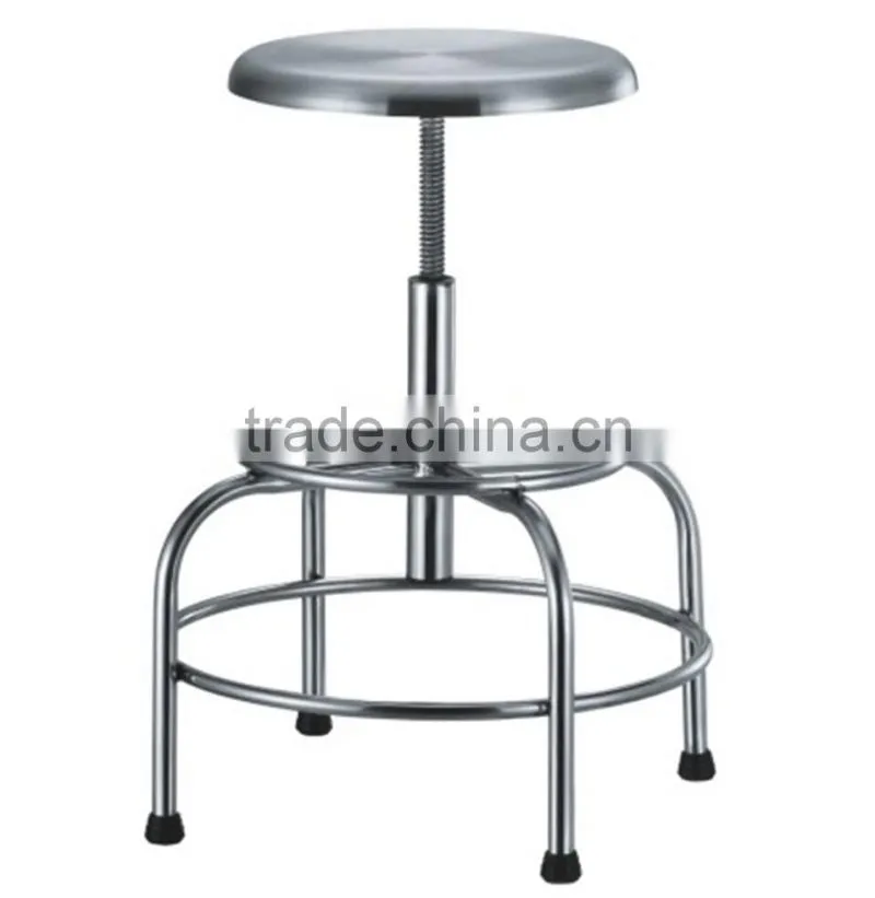 Laboratory Stool Made in Stainless Steel