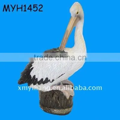 outdoor bronze pelican