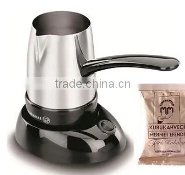 KORKMAZ ELECTRICAL TURKISH GREEK COFFEE MAKER POT KETTLE STAINLESS CHEAPEST