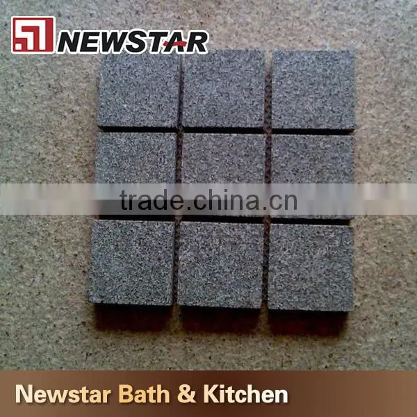 Chinese high quality black basalt cobblestone