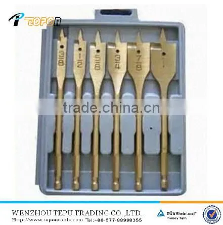 6pcs Wood working spade drill set