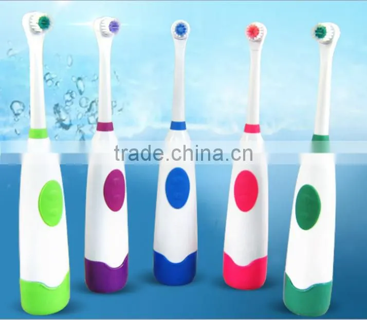 Electric toothbrush waterproof revolving toothbrush + 3 Brush Heads For Kids