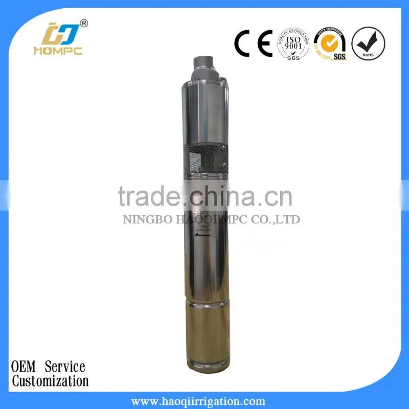 DC36V 400W 3 inch Helical Rotor solar power submersible pump solar water pump
