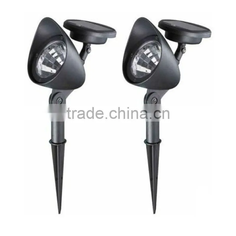 outdoor LED garden solar spotlights