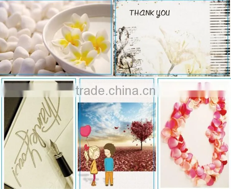 Full Color Printing Handmade Card Birthday Greeting Cards Message Card