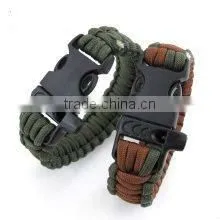 New paracord survival bracelet