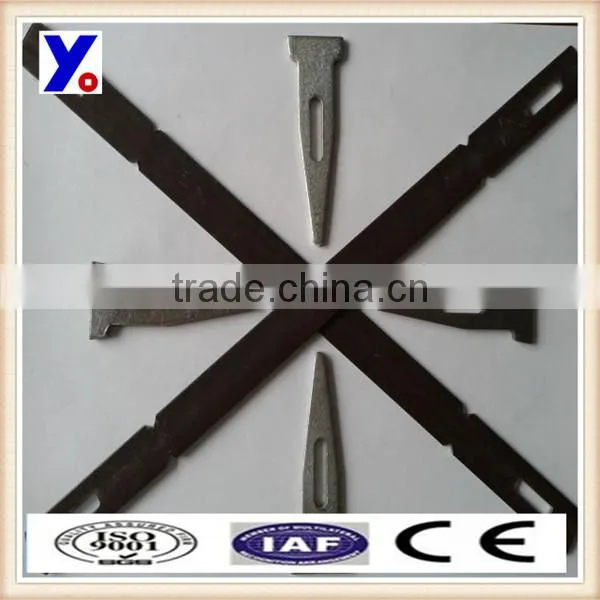 Flat Ties for Construction Materials