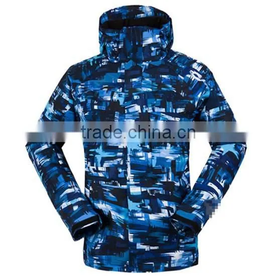 Tall Camo Chimney Collar Waterproof Hoodies