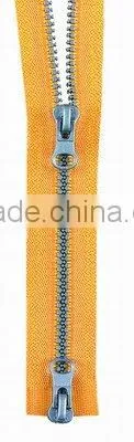 5# Plastic Zipper Two Way Open Silver Teeth
