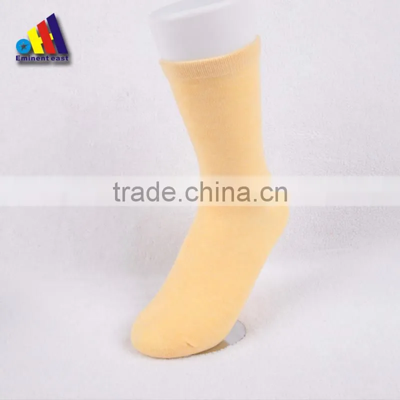 black color teenage girl tube sock/crew sock