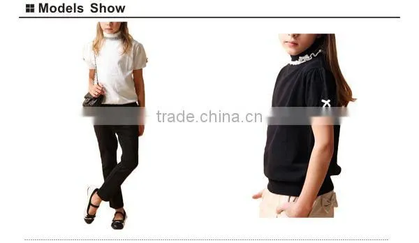 Latest design summer short sleeve kids sweaters