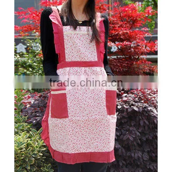 funny long waist for kitchen printed 100% apron cotton