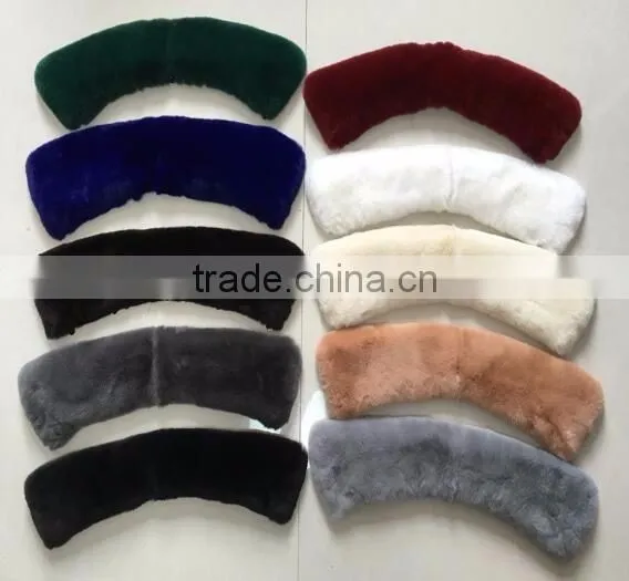 BBG-H-2 Natural Raccoon Fur Trimming / Real Fur Hood Trim / Trim For Collar