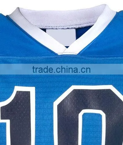 Customize 1327 Striped Steelmesh Football Jersey - Adult Mens