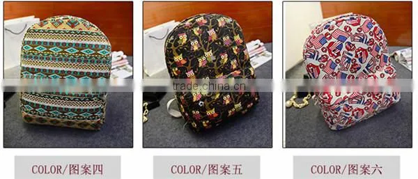 Wholesale oem design your own school bag backpack for girl in stock