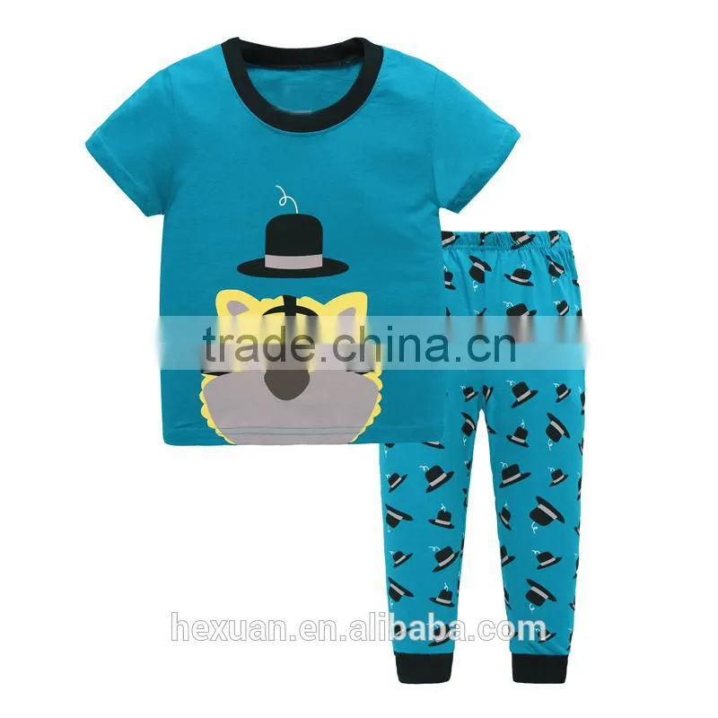OEM or stocked designs Fashion best price wholesale childrens cotton pajamas