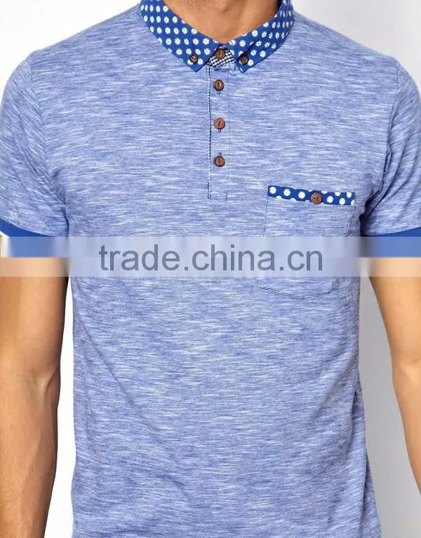 100% cotton Men's plain soft Polo shirt