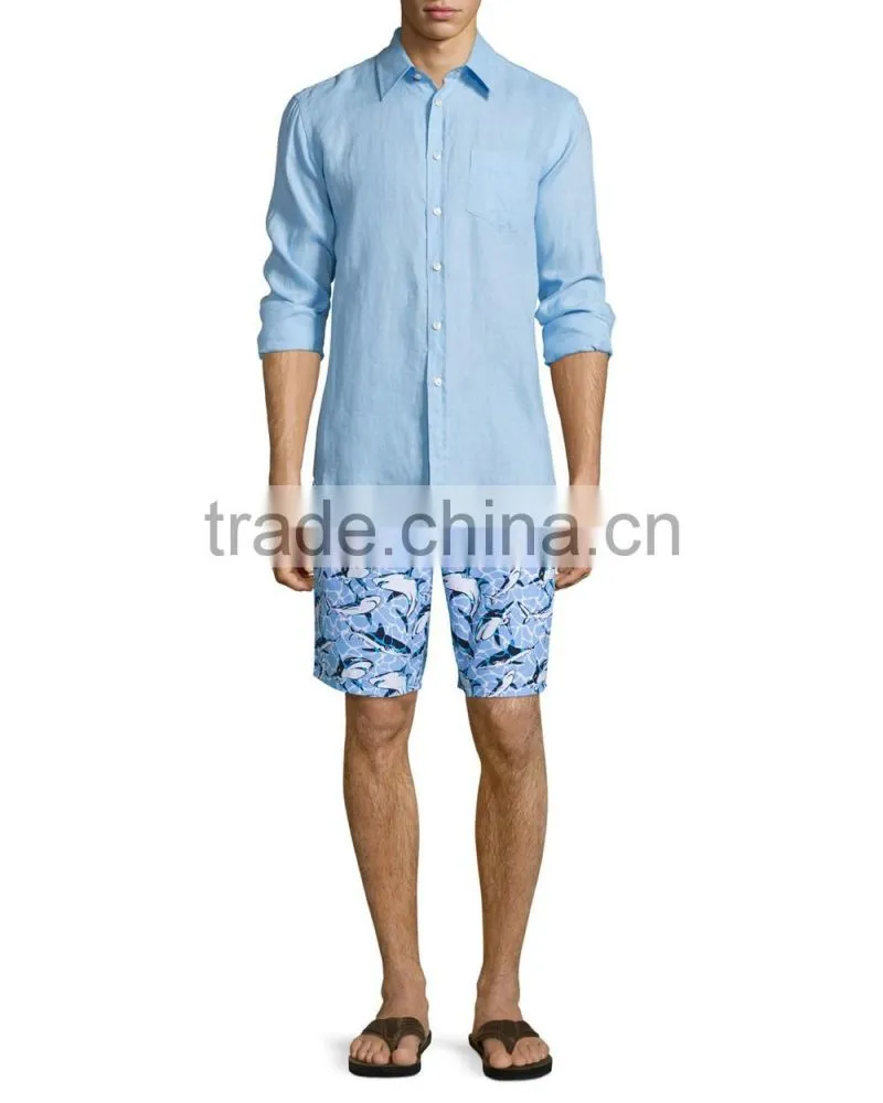 2017 wholesale man fashion Print Swim Trunks beach shorts summer swim sports shorts