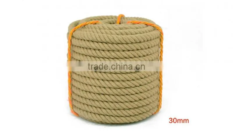 good quanlityLighting hemp rope diy rope rough rope wholesale natural jute rope
