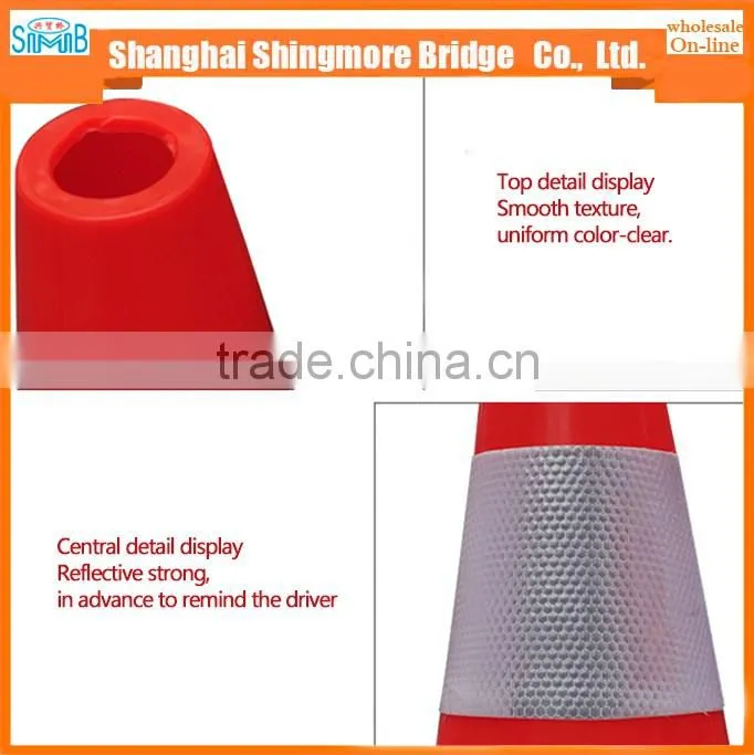 2017 alibaba china supplier hot wholesale high quality PVC safety road cones with cheap price
