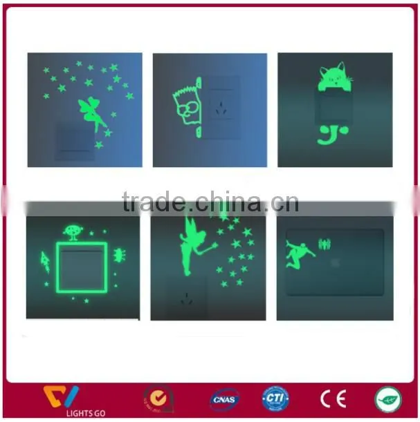 high light Fluorescent MTB Bike Bicycle Wheel Rim Stickers Reflective Decal Sticker