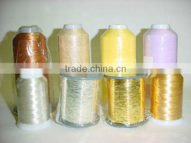MH-type metallic elastic yarn ployester thread