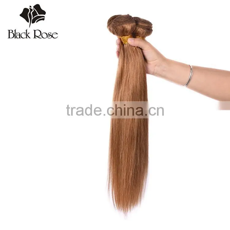 27# Straight Wave Dyeable Honey Blonde Brazilian Hair Weave Prices
