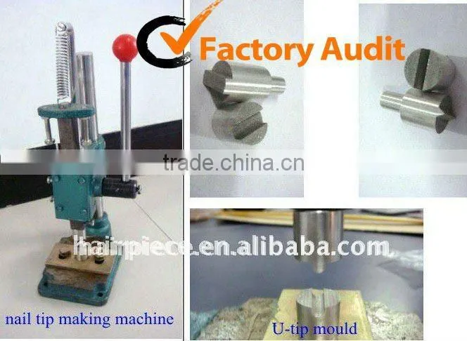 pre bonded hair extension machine