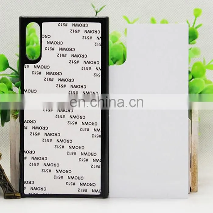 2d sublimation PC plastic blank smartphone case cover for Prosub-XZ /XZS